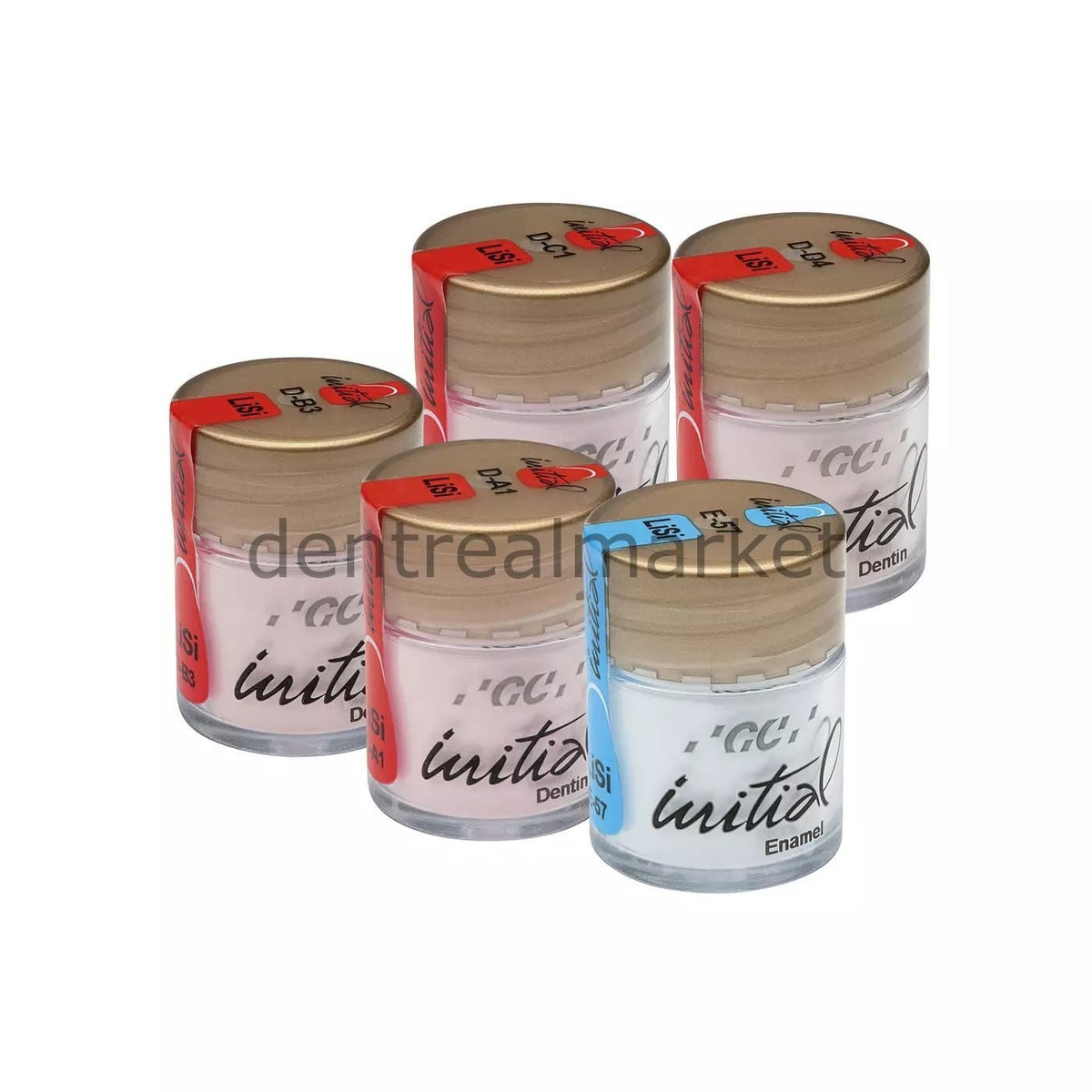 GC Dental Initial LiSi Advanced Set - Ceramic Powder for Lithium Disilicate