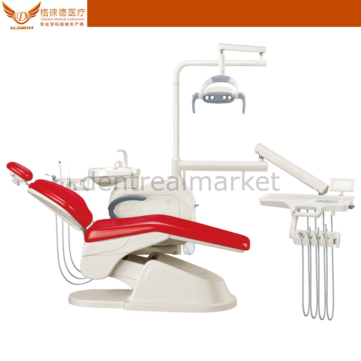 Gladent Dentreal Hanging Dental Unit — Mobile Body S200