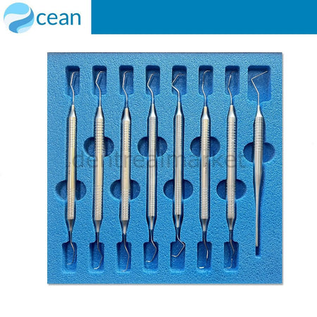 Ocean Gracey Curette Set with Periodontal Probe