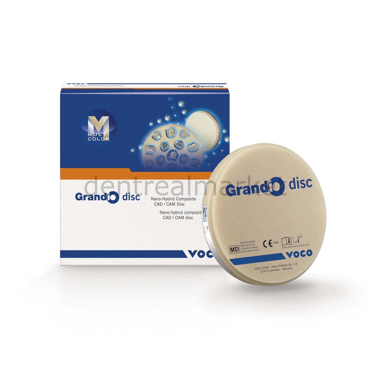 Voco Grandio Disc Block Nano-Ceramic Hybrid 98×15 A1 HT