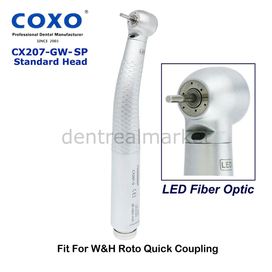 Coxo Sirona-Type Push-Button Fiber-Optic Turbine