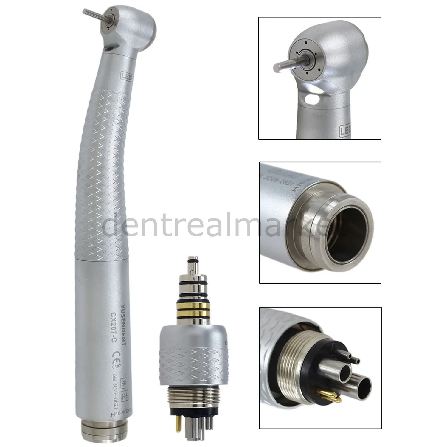Coxo W&H-Type Push-Button Fiber-Optic Turbine + Kavo Coupling