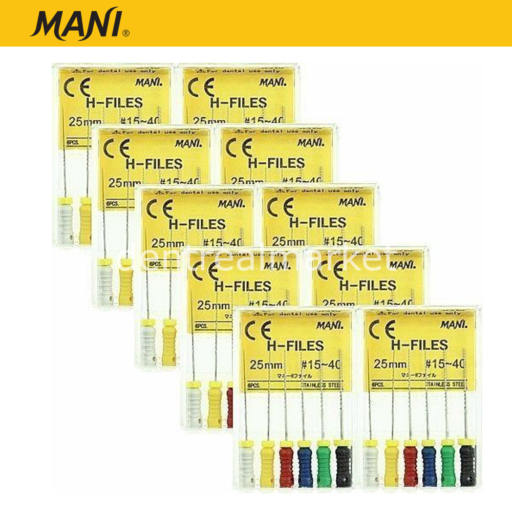 Schütz Dental Mani Steel Hand Canal Files