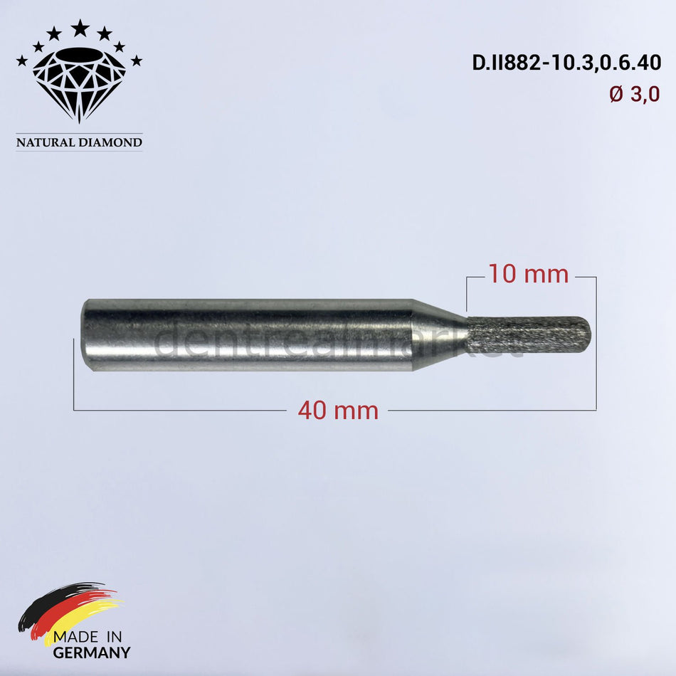 Frank Dental Imes-icore Wieland Diamond CAD/CAM Drill 3.0 mm