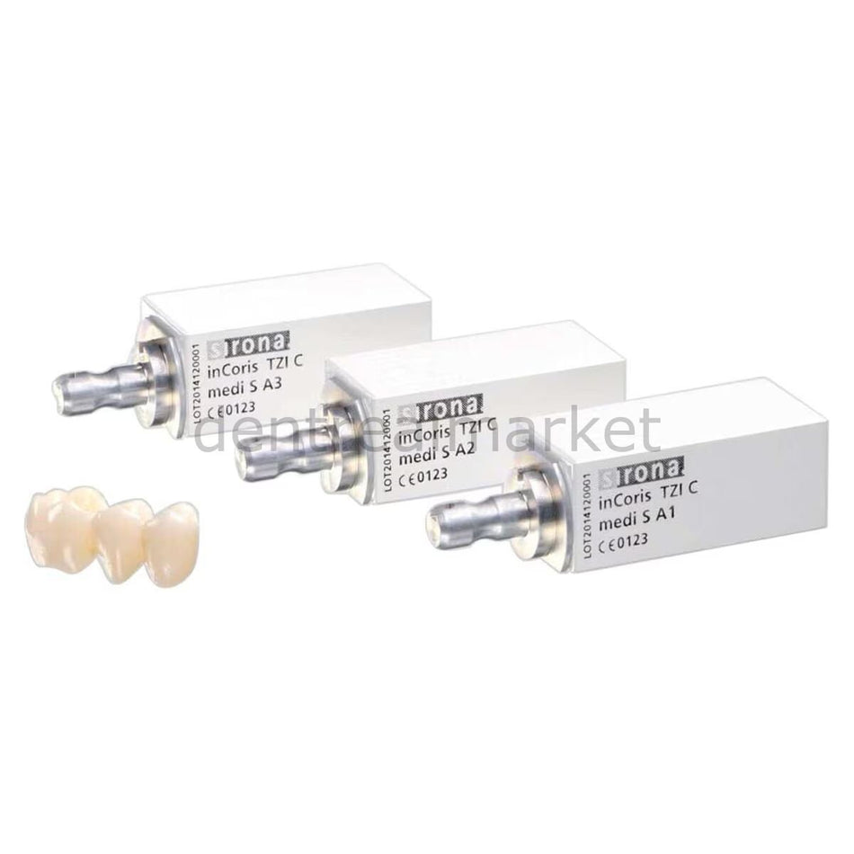 Dentsply-Sirona Cerec inCoris TZI C medi S CAD/CAM Block