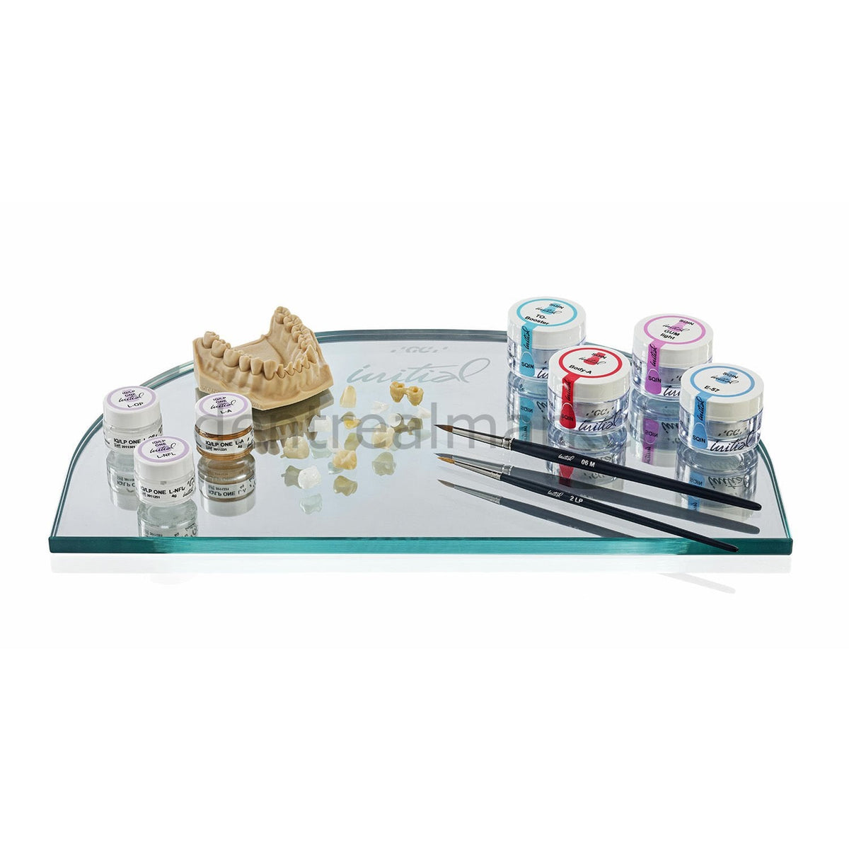 Gc Dental Initial IQ ONE SQIN System Set Porcelain and Zirconia Makeup Set