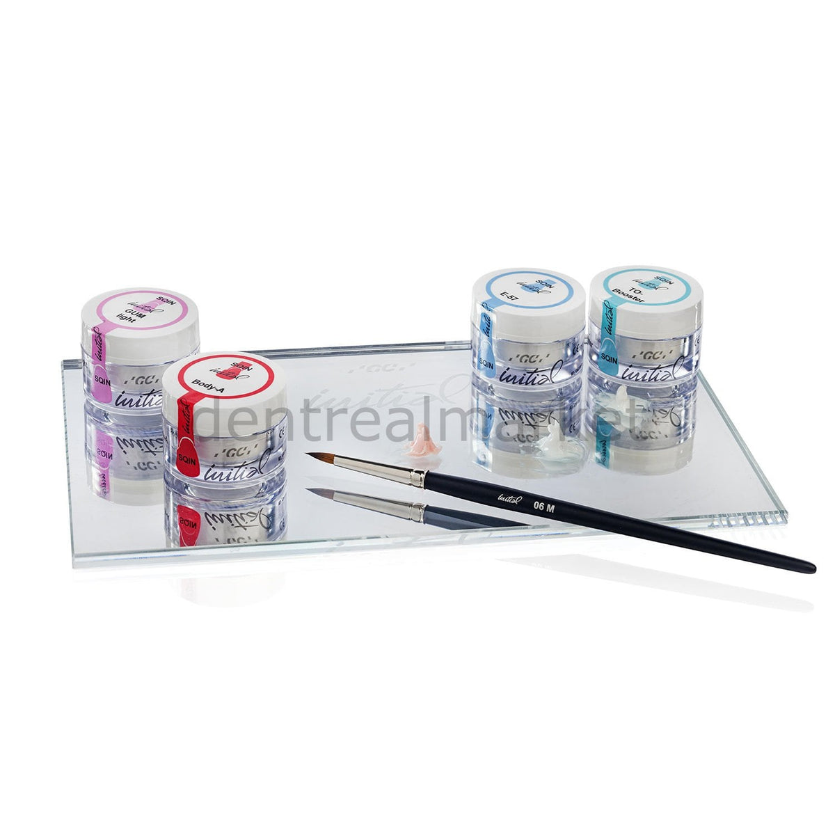 Gc Dental Initial IQ ONE SQIN System Set Porcelain and Zirconia Makeup Set