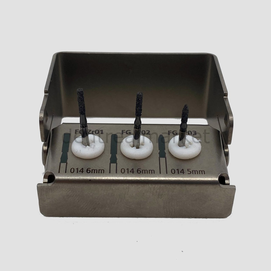 Intensiv Zirconcut Set Zirconia Cutting Bur Set