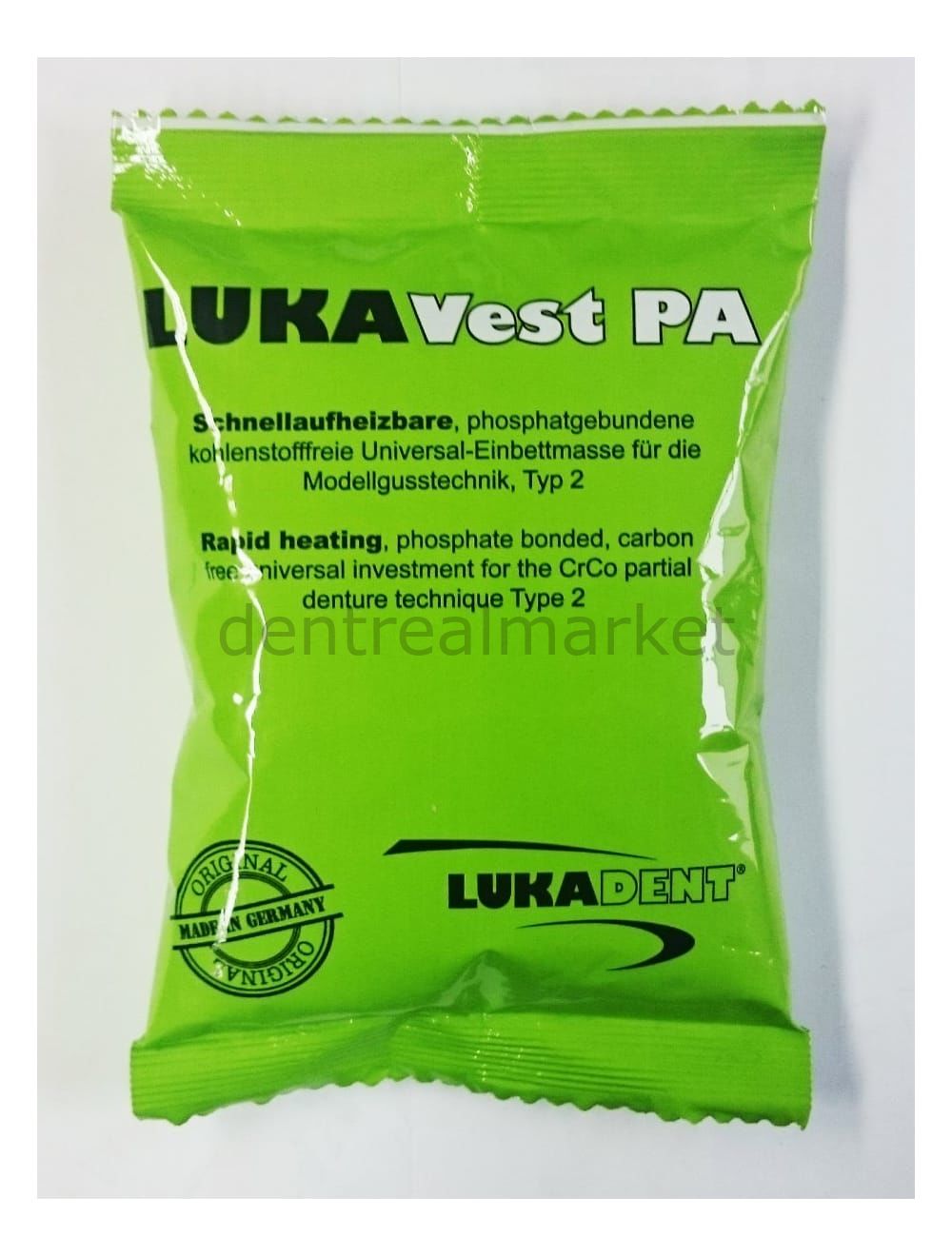 Lukadent Lukavest Press Investment & Liquid 5 kg + 1000 ml
