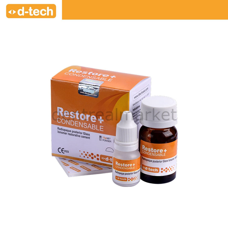 D-Tech Restore+ Condensable Posterior Restorative Glass Ionomer Cement