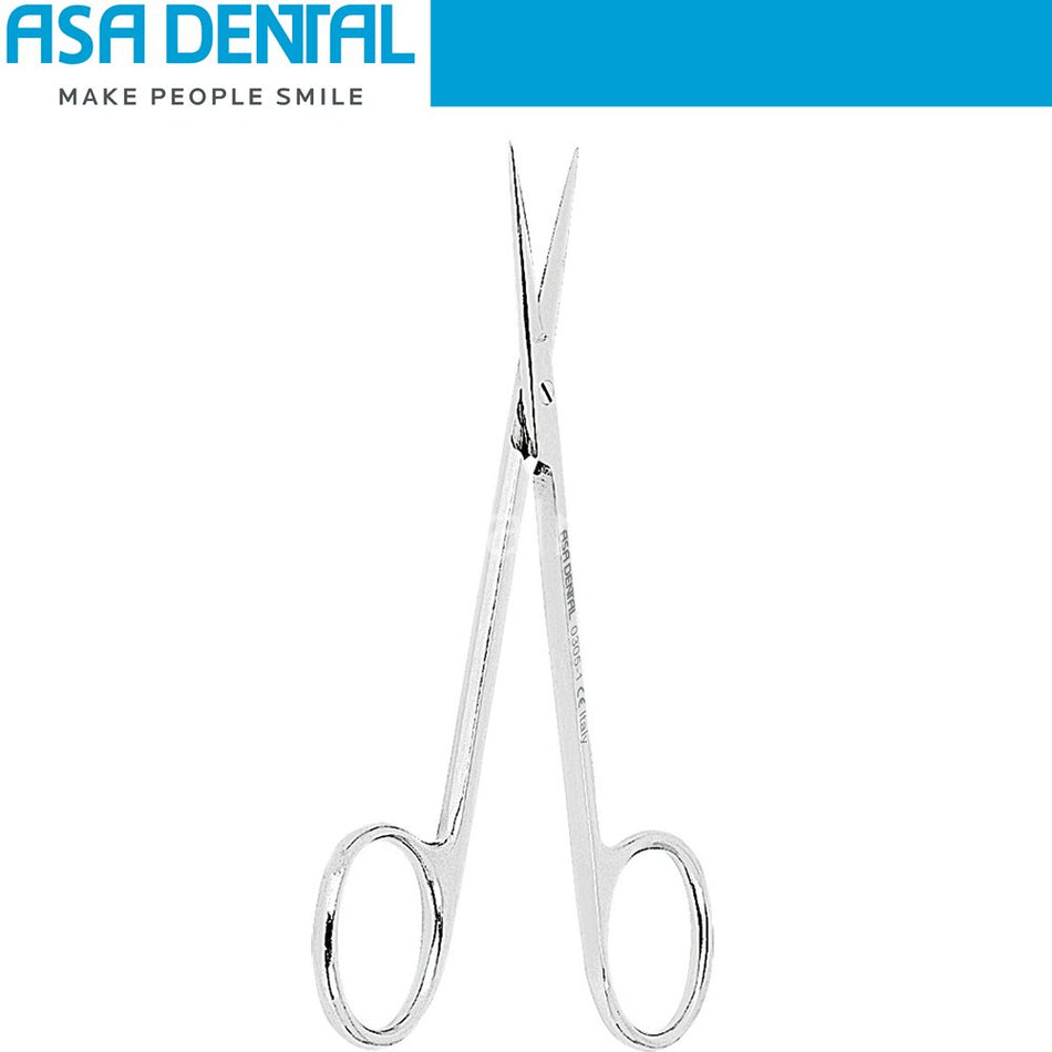 Asa Dental Iris Surgical Scissors - Tungsten Carbide Straight