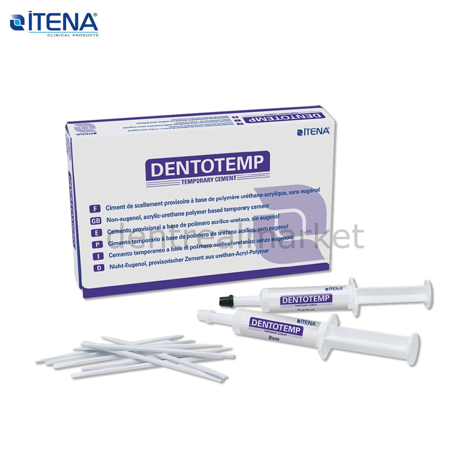 Itena Dentotemp Manual Mix Implant Cement 2 x 12 g