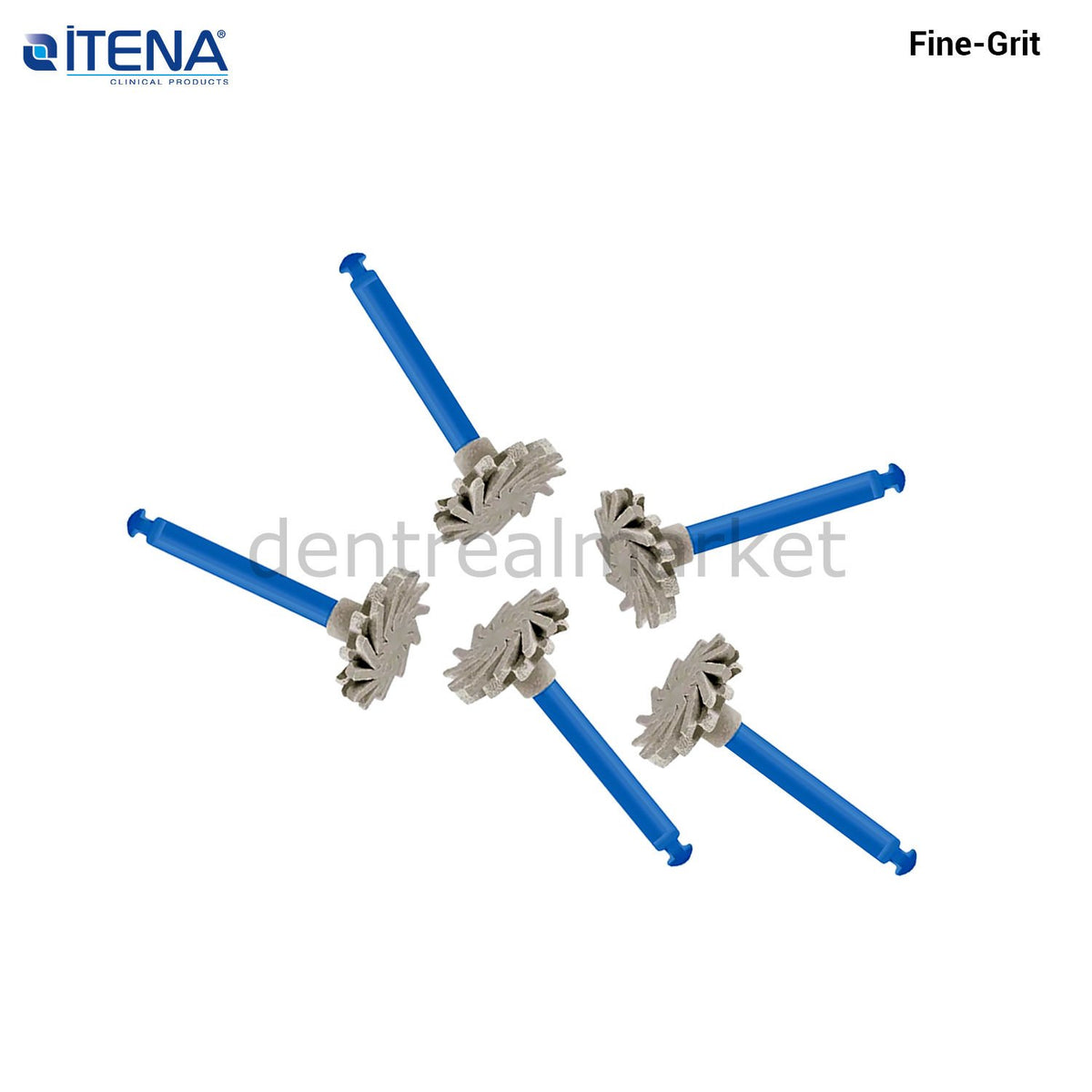 Itena Polish HD Twist Fine-Grit Composite Polishers — 12 pcs