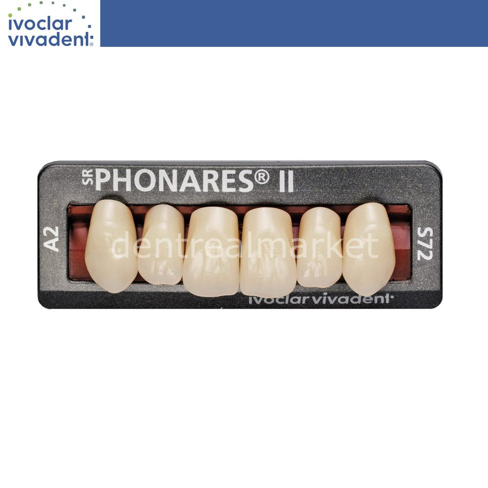 Ivoclar Vivadent SR Phonares II Nano-Hybrid Composite Upper Anterior Teeth 6-Pack