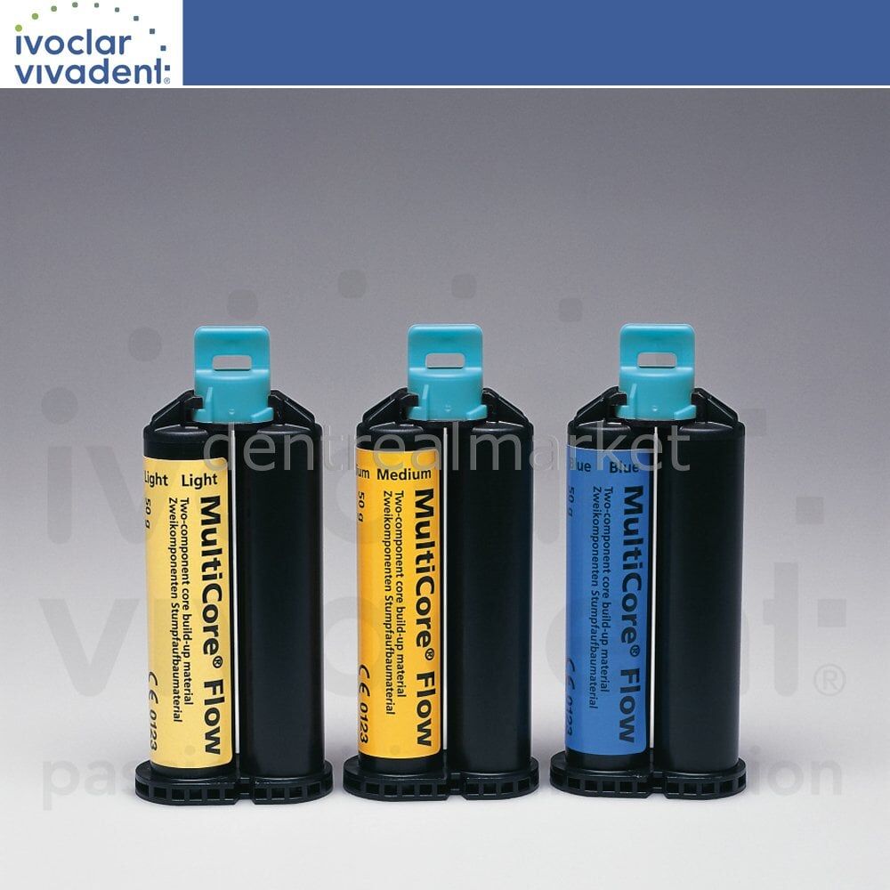 Ivoclar Vivadent MultiCore Flow Core Build-Up Material Gun 50 g Blue