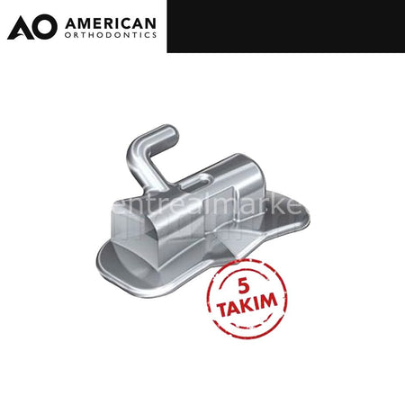 American Orthodontics Bracket Buccal Tubes - 5 Sets