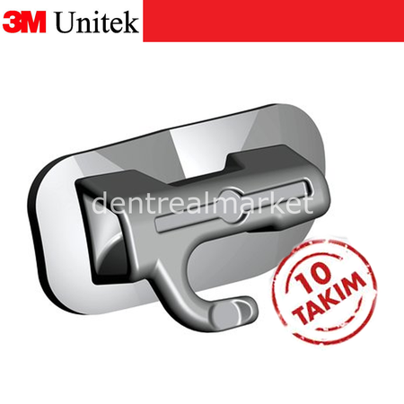 3M Unitek Bondable Buccal Tubes — 10 Sets