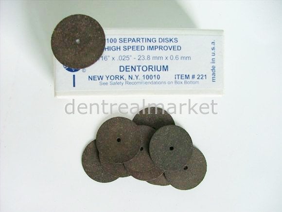 Dentorium Carbon Separating Disc Large / Small
