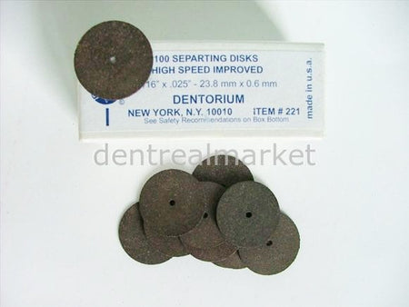 Dentorium Carbon Separating Disc Large / Small