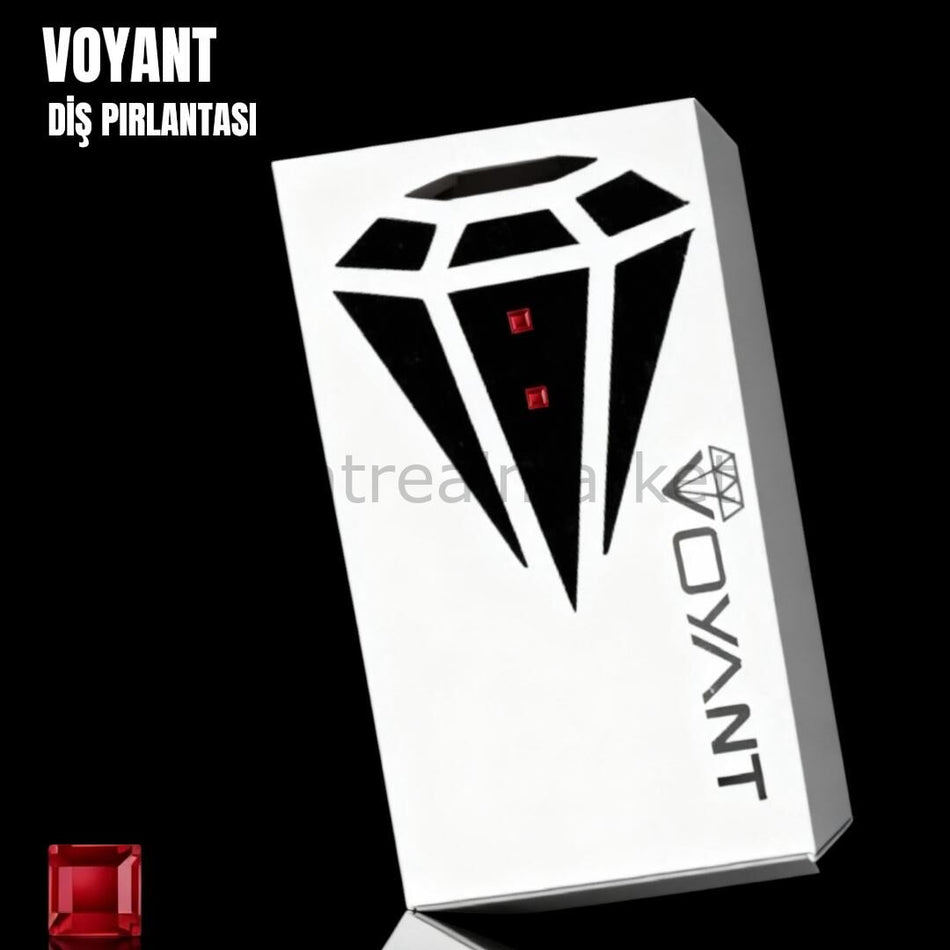 Voyant Voyant Natural Crystal Tooth Gem - Square