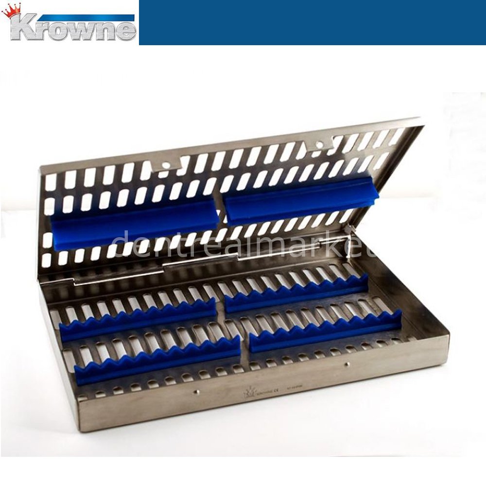 Krowne Autoclave Cassette for 20 Instruments