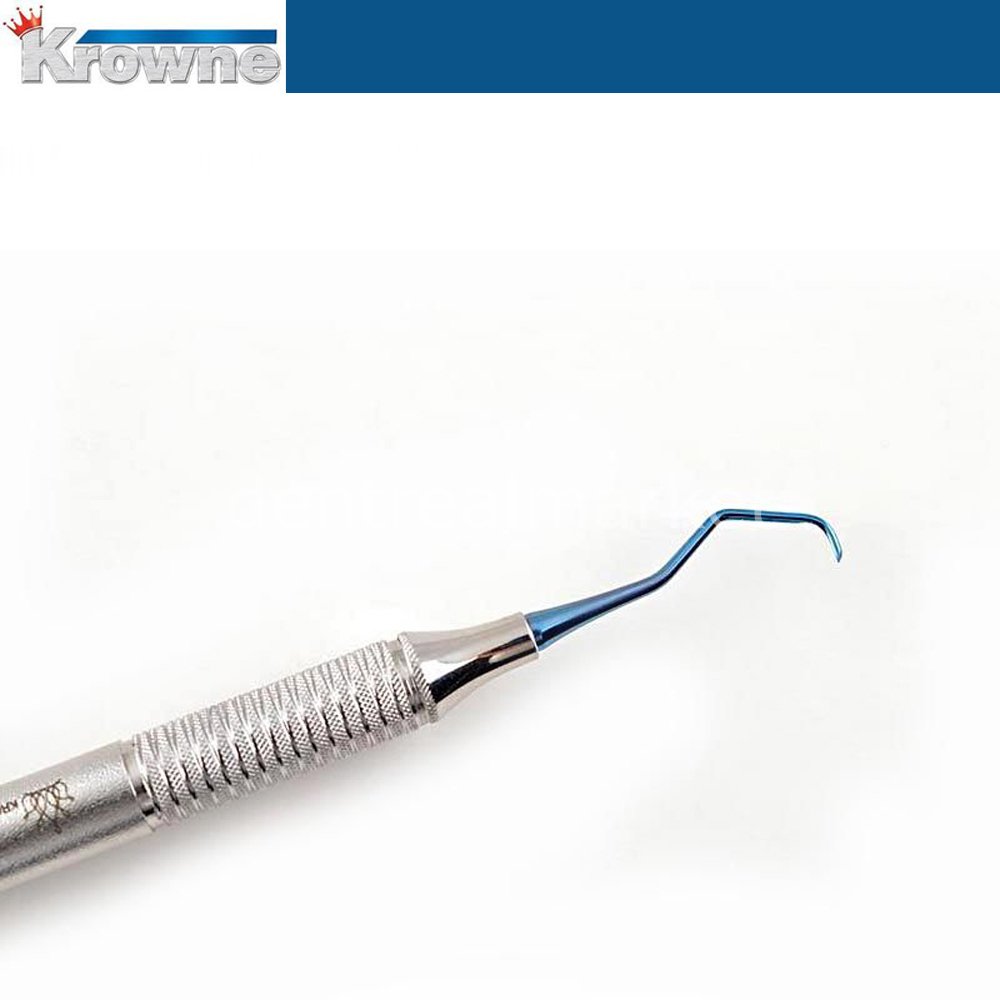 Krowne Titanium Implant Cleaning Gracey Curette 7-8