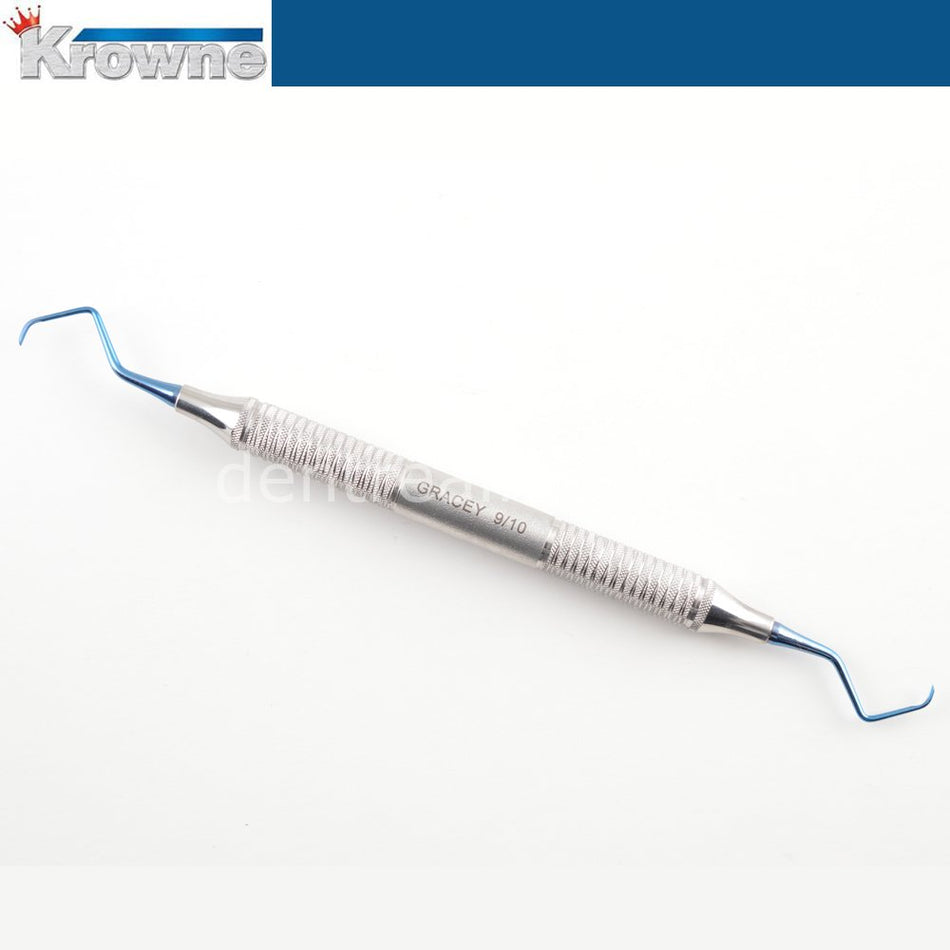 Krowne Titanium Implant Cleaning Gracey Curette 9-10