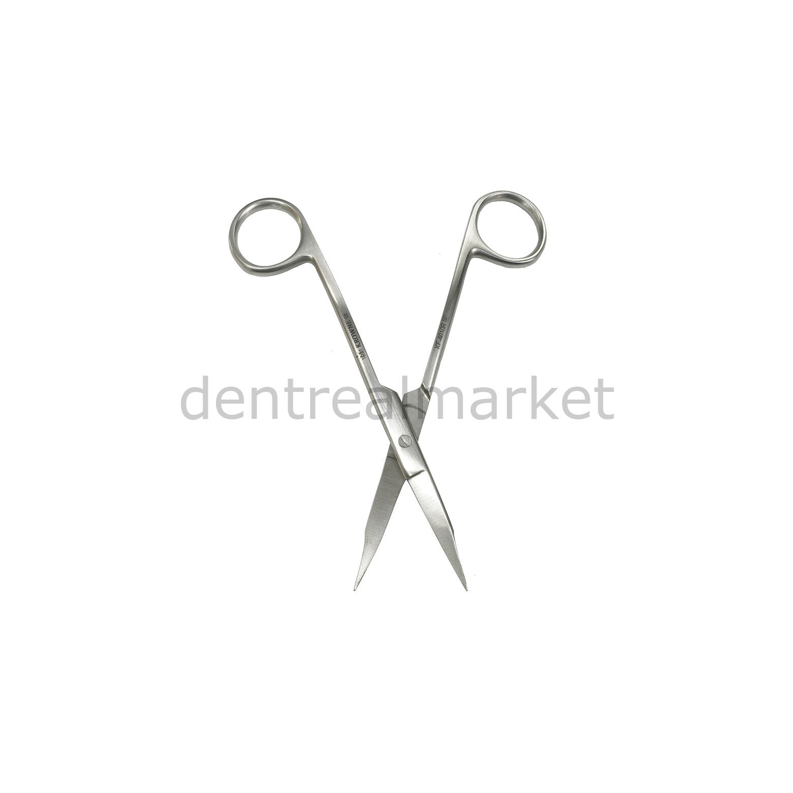Krowne Goldman-Fox (Lagrange) Surgical Scissors - 13 cm S-Form