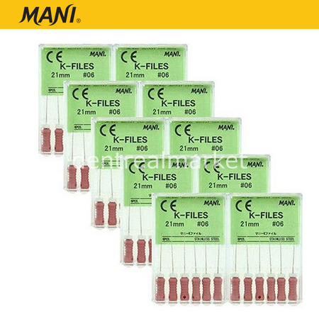 Schütz Dental Mani Steel Hand Canal Files