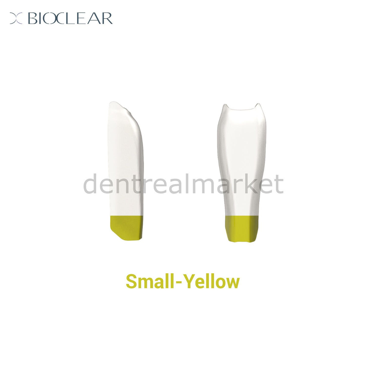 Bioclear Black Triangle Individual Matrix - Small/Yellow - Pack of 10