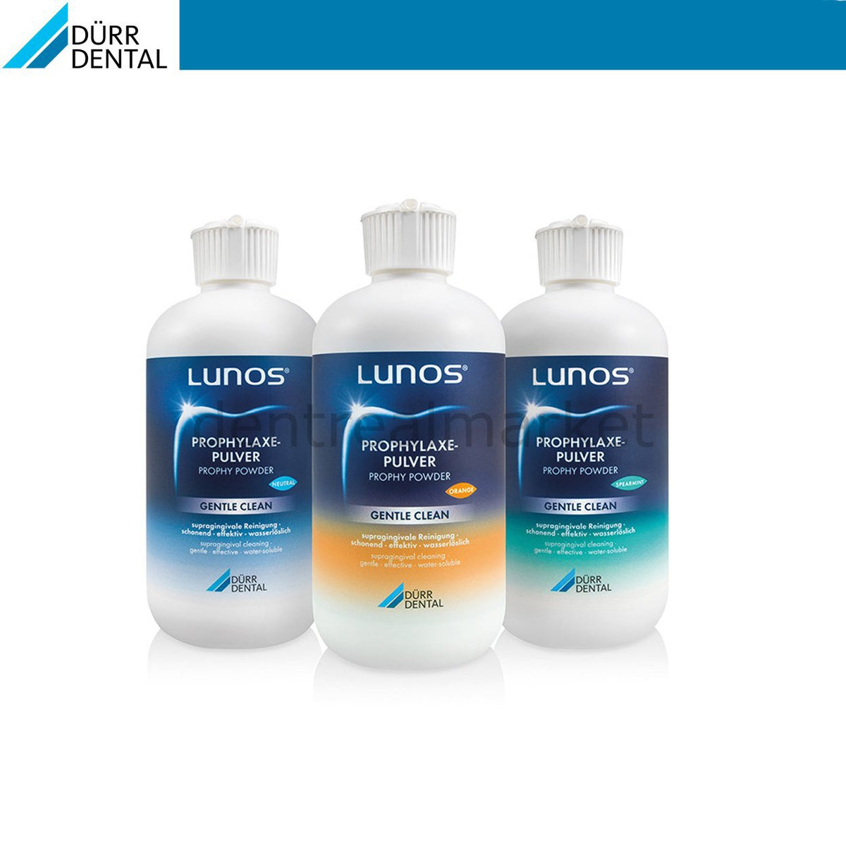 Dürr Dental Lunos Gentle Clean Airflow Prophy Powder 4 x 180 g