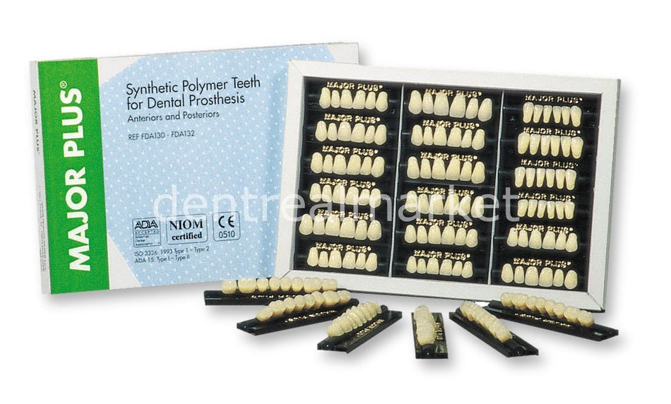 Major Plus Acrylic Teeth Full Set of 28