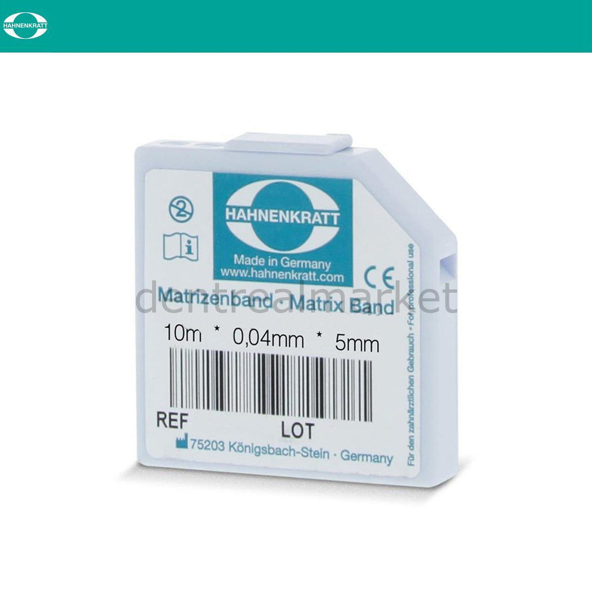 Hahnenkratt Straight Matrix Band 3 m