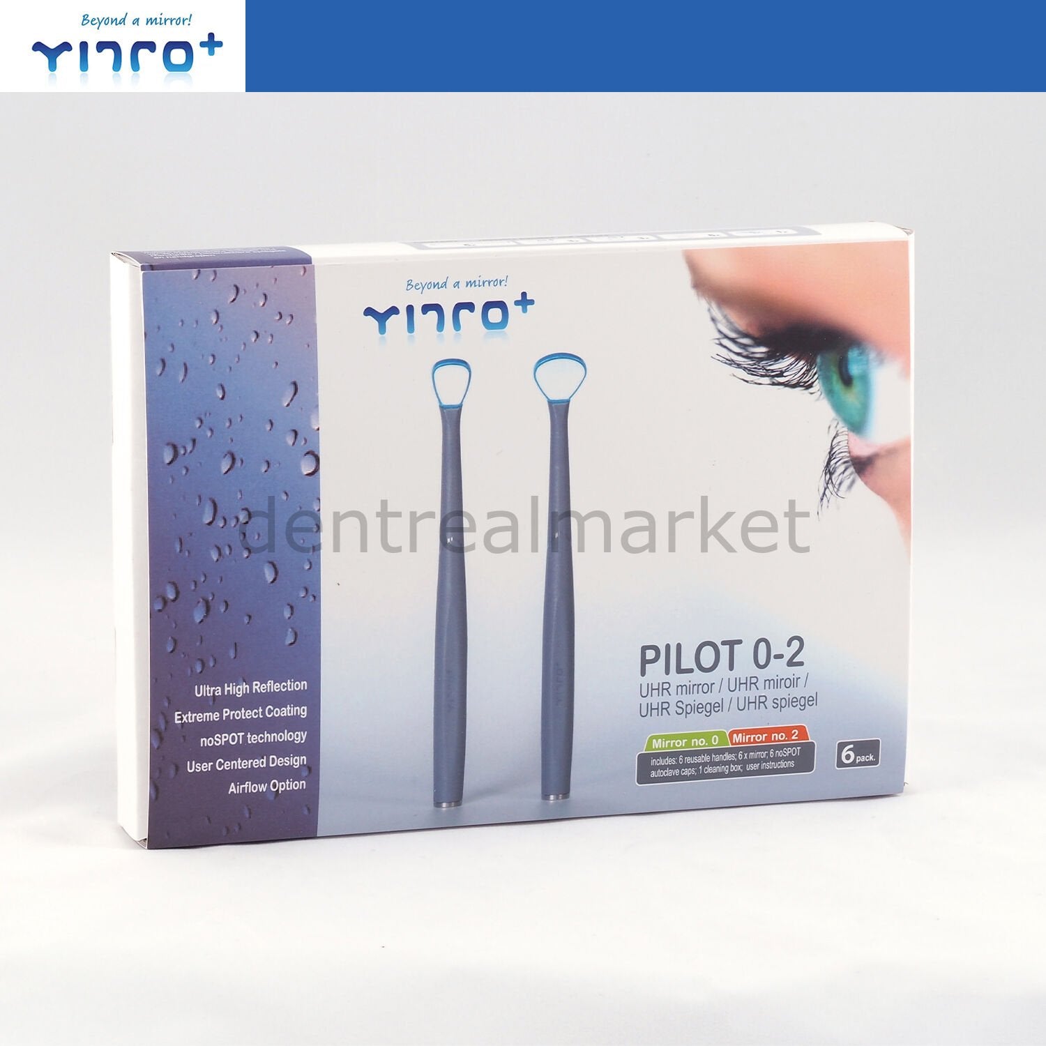 Yirro Pilot 6-Piece Mirror Set