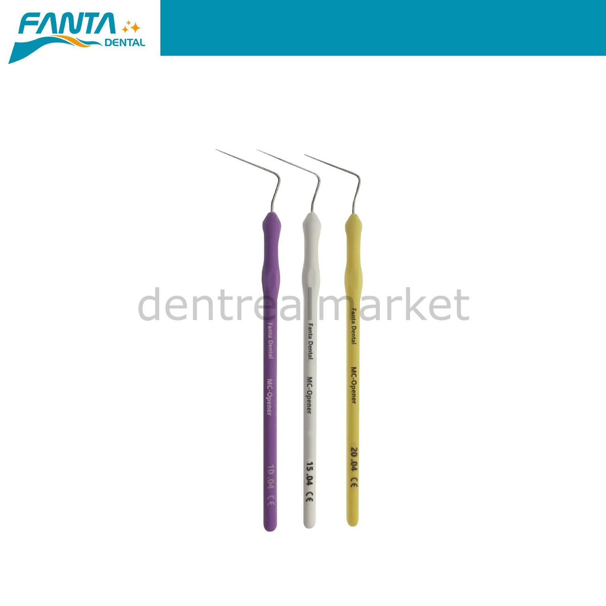 Fanta Dental MC Opener Plugger — 3-Piece Assortment Set