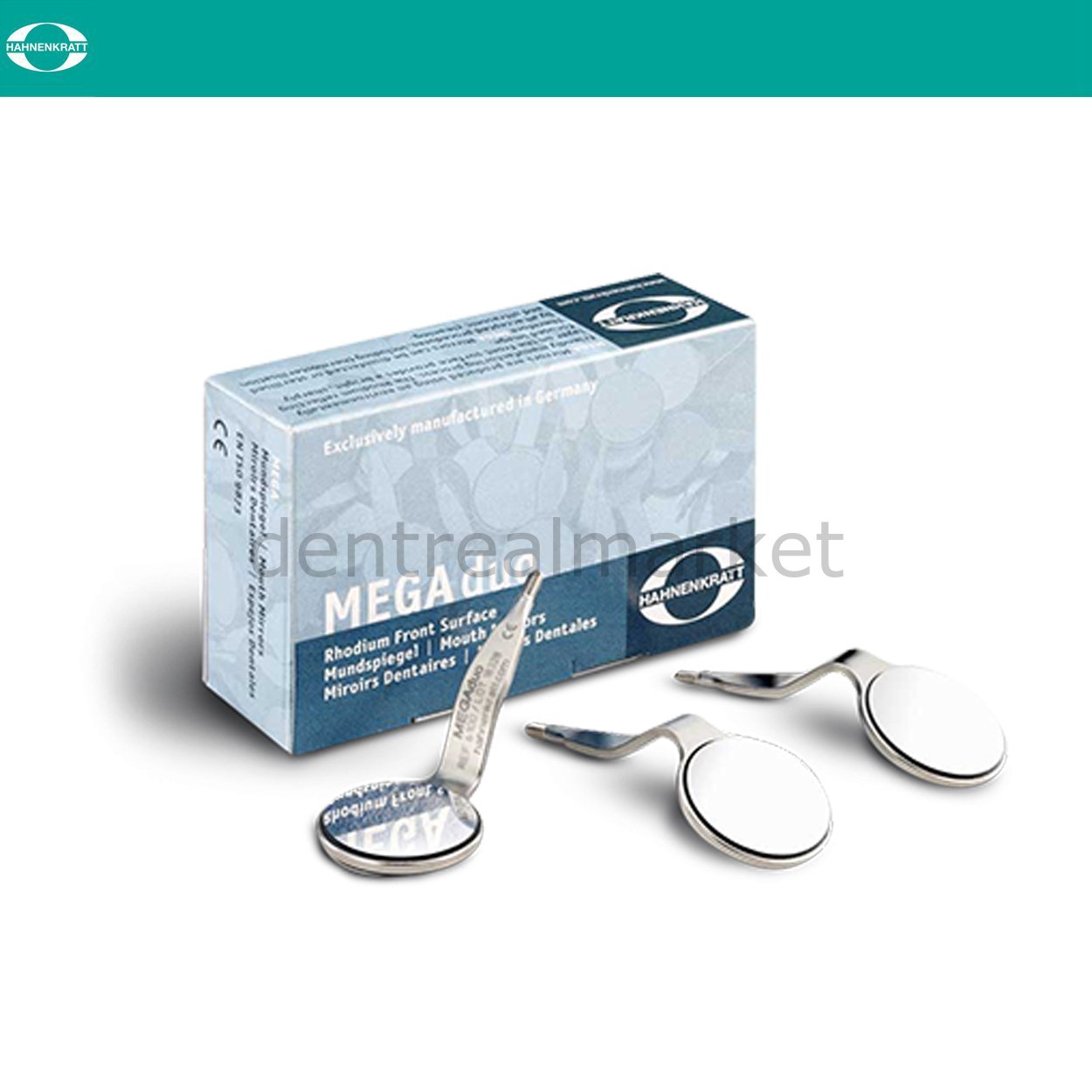 Hahnenkratt Megaduo FS Rhodium Double-Sided Mirror - Pack of 6