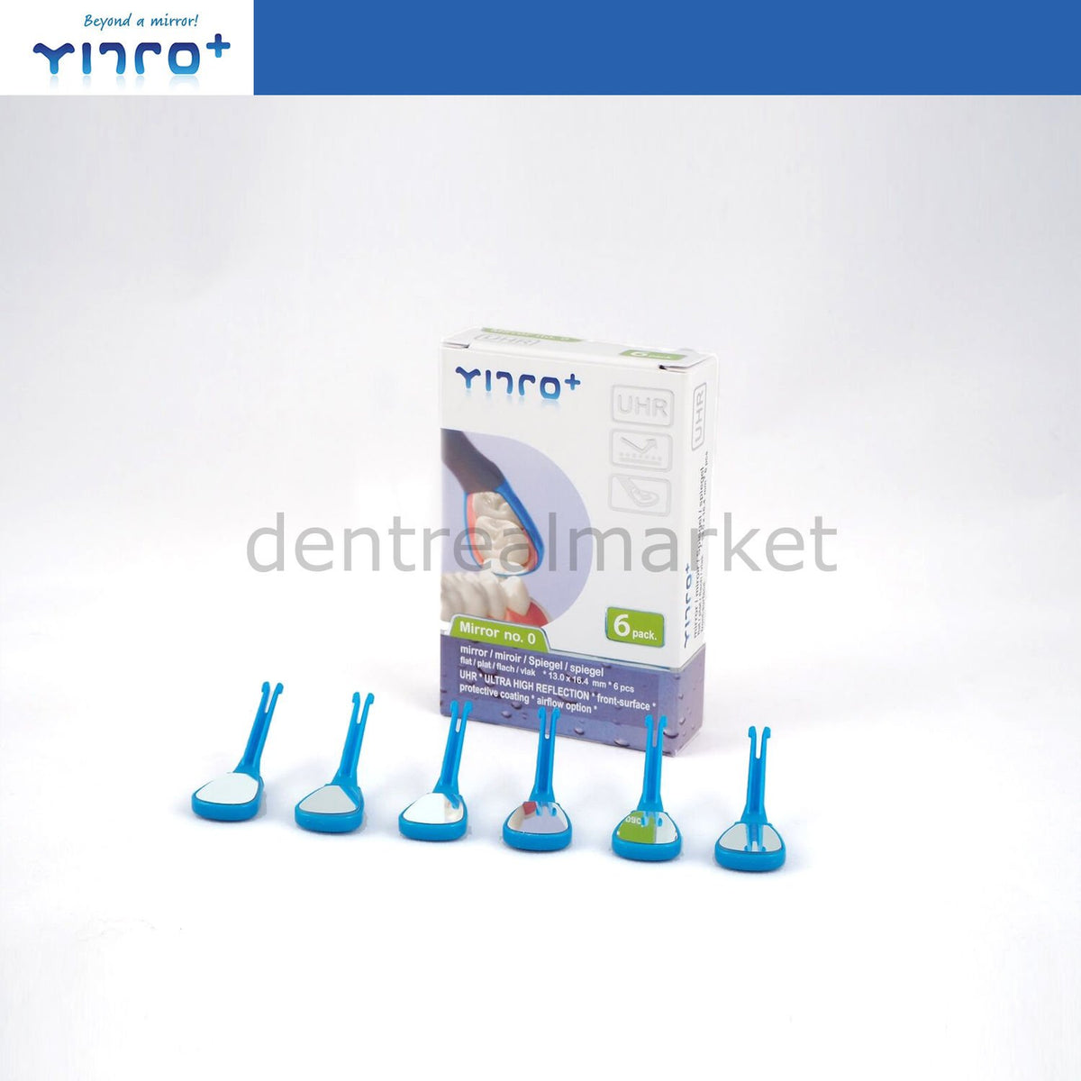Yirro Mirror No.0 Mirror Head 6 pcs