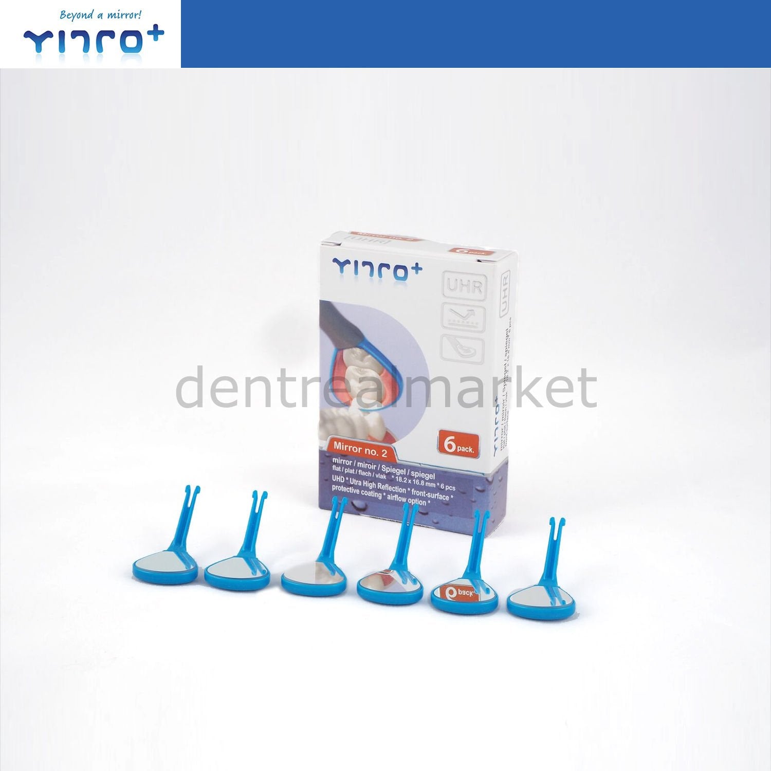Yirro Mirror No.2 Mirror Head 6 pcs