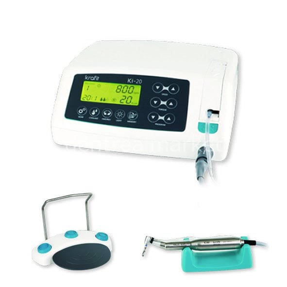 Krafit Marathon Implant Motor with Illuminated Contra-Angle KI-20L Set