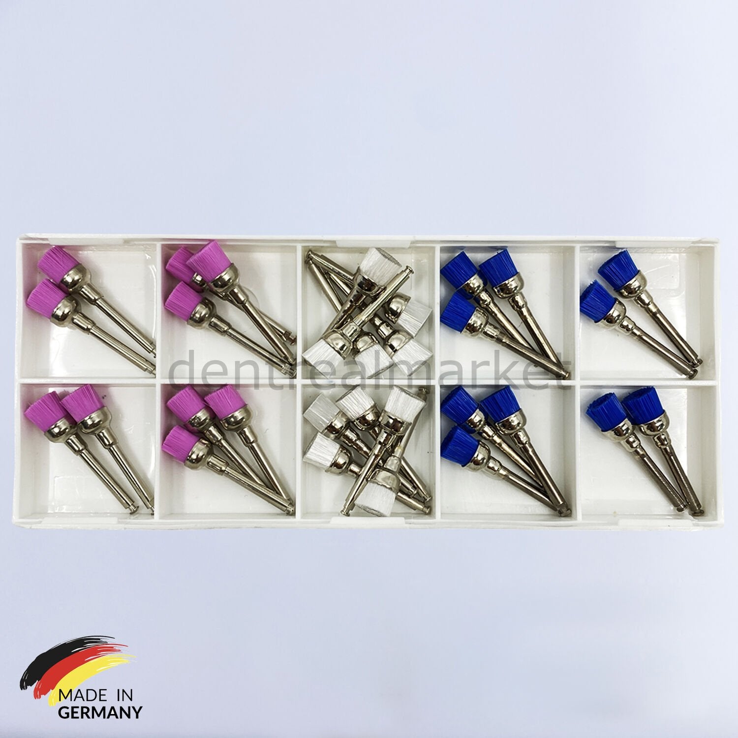 Frank Dental Nylon Prophylaxis Brush Set