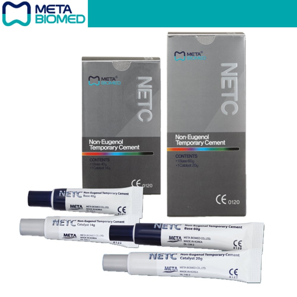Meta Biomed Netc Temporary Eugenol-Free Luting Cement 40 g
