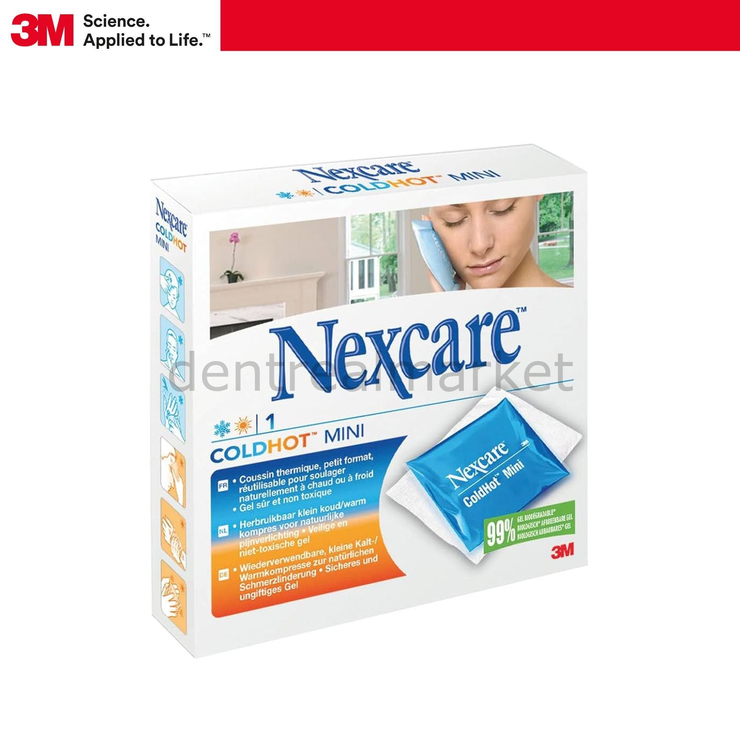 Solventum (3M) Nexcare Cold Hot Mini — Pack of 100