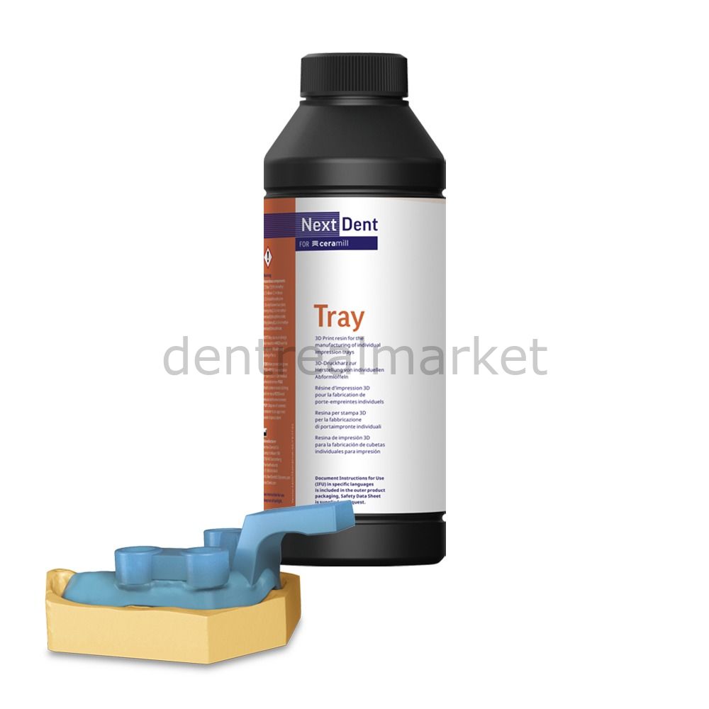 NextDent Tray Blue 3D Printer Resin — Impression Tray