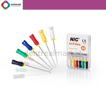 Superline Nic Steel Hand Canal Files