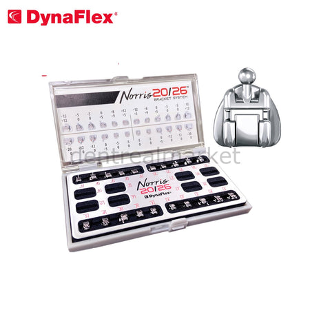Dynaflex Norris 20/26 Self-Ligating Metal Bracket