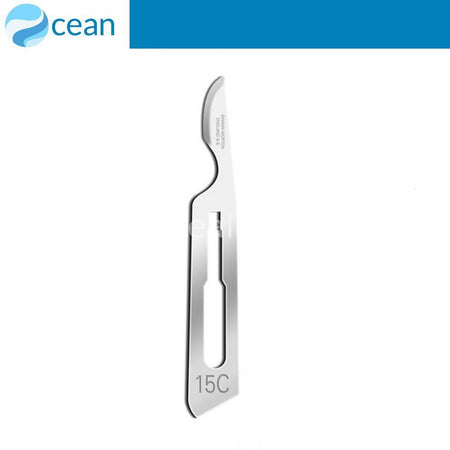 Ocean Sterile Scalpel Blade 15C — Box of 100