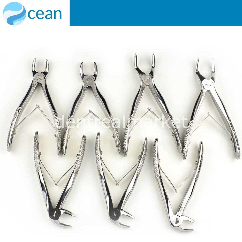 Ocean Pediatric Forceps Set 7-Piece