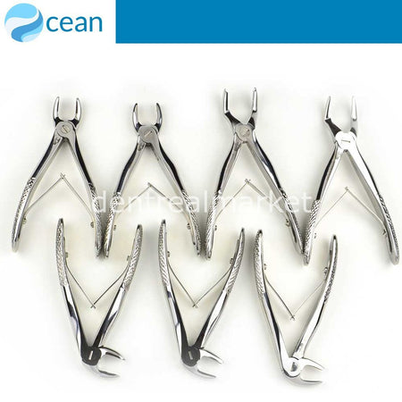 Ocean Pediatric Forceps Set 7-Piece