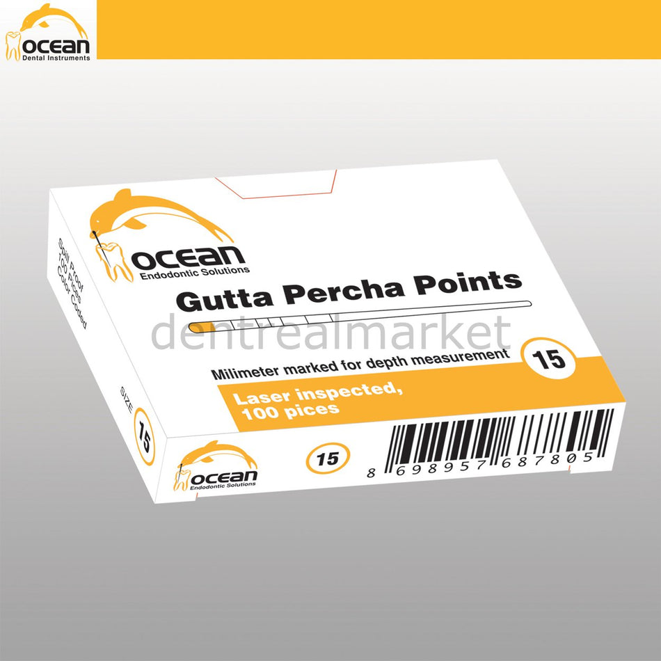 Ocean Marked Gutta-Percha Points