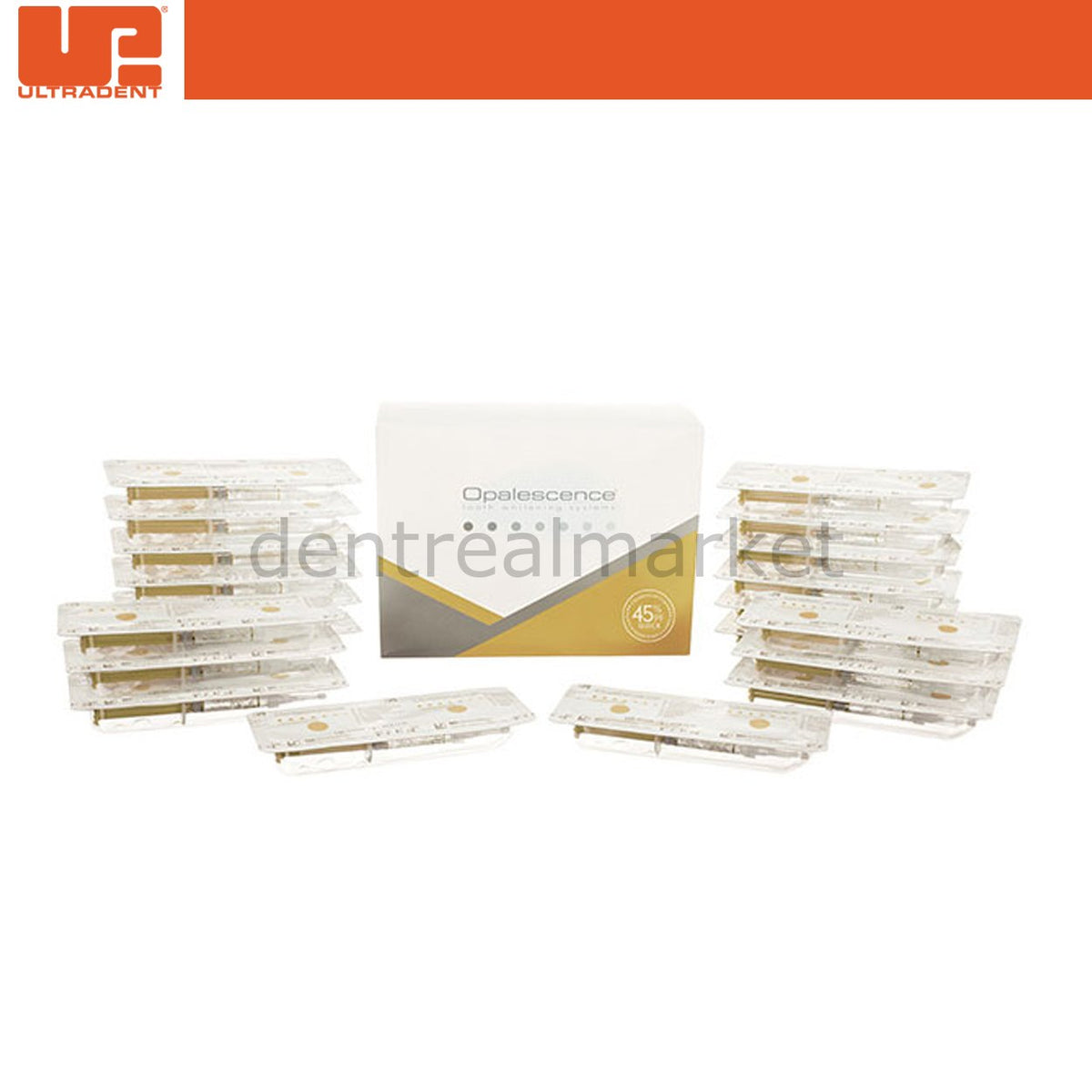 Ultradent Opalescence Quick PF 45% Refill Office Whitening 20 pcs